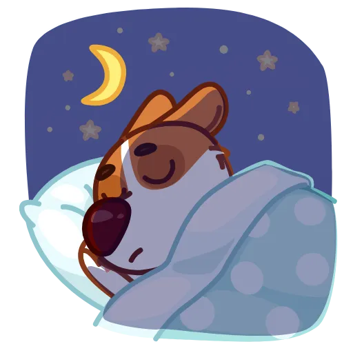 😴 Стикер «Muffin» для Telegram
