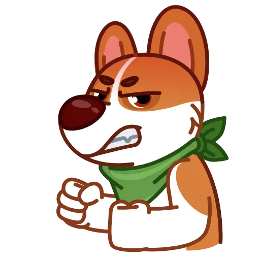 😡 Стикер «Muffin» для Telegram