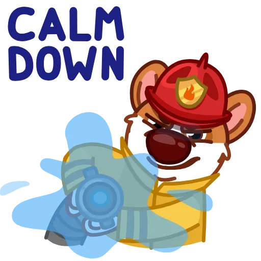 👩‍🚒 Стикер «Muffin» для Telegram