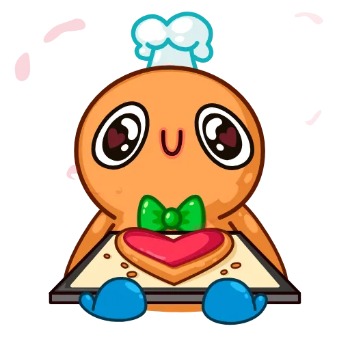 😍 Эмодзи «MuffinMan» для Telegram