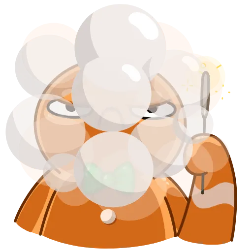 😡 Стикер «Gingerbread Man» для Telegram