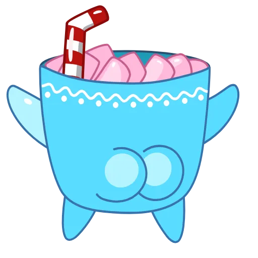 🍑 Стикер «Кружка» для Telegram