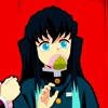😜 Эмодзи «Muichiro Tokito» для Telegram