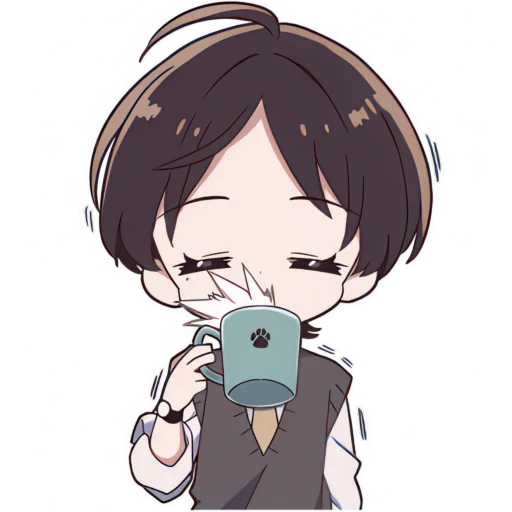 ☕️ Стикер «Центровой кун» для Telegram