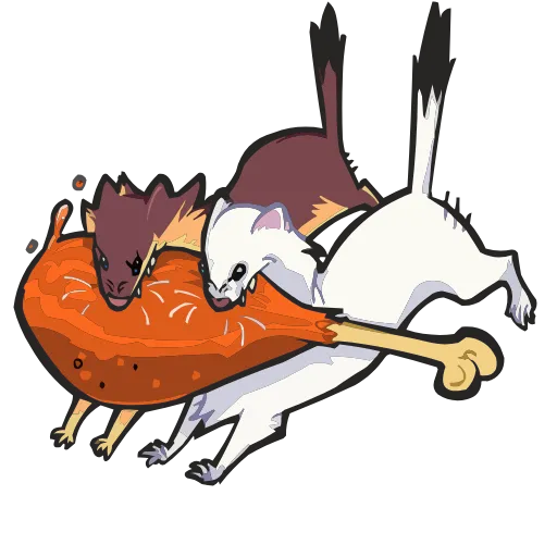 🍖 Эмодзи «Набор эмоджи «Мультипак» из ВК в качестве» для Telegram