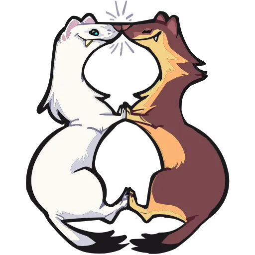 👩‍❤️‍👨 Эмодзи «Набор эмоджи «Мультипак» из ВК в качестве» для Telegram