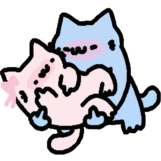 🤩 Эмодзи «Котики Love» для Telegram