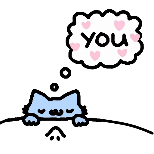 🤩 Эмодзи «Котики Love» для Telegram