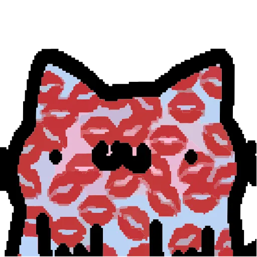 🤩 Эмодзи «Котики Love» для Telegram