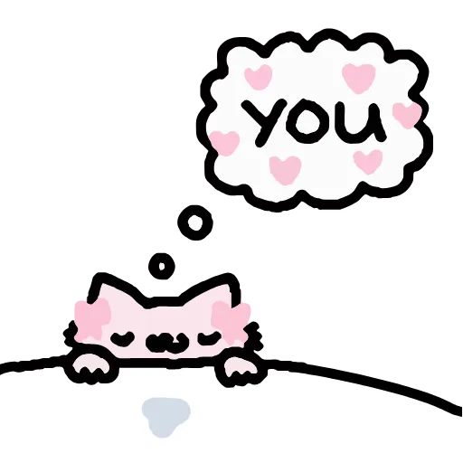 🤩 Эмодзи «Котики Love» для Telegram