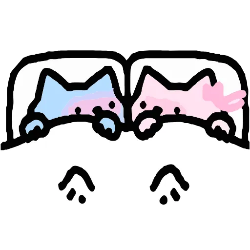 🤩 Эмодзи «Котики Love» для Telegram