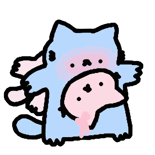 🤩 Эмодзи «Котики Love» для Telegram