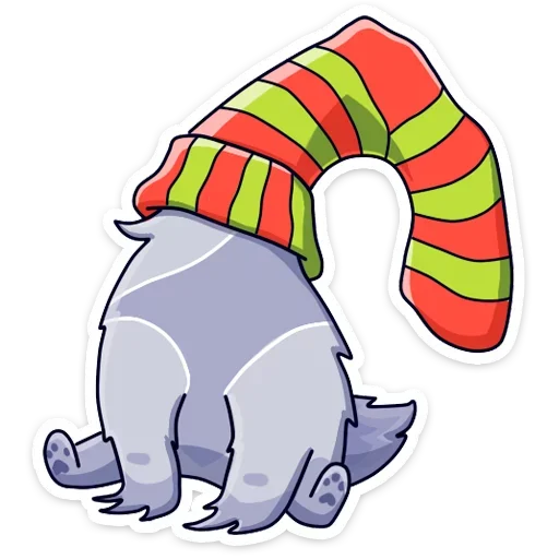 👻 Стикер «Муравьед Мур» для Telegram