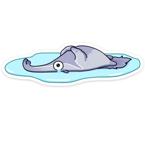 😭 Стикер «Муравьед Мур» для Telegram
