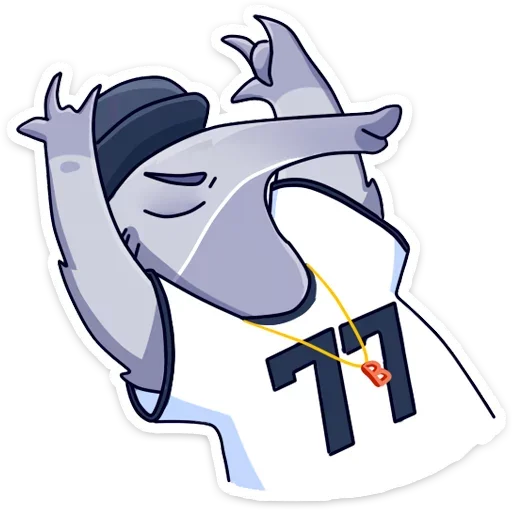 😎 Стикер «Муравьед Мур» для Telegram