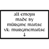 🕷️ Эмодзи «murgine maitse art» для Telegram