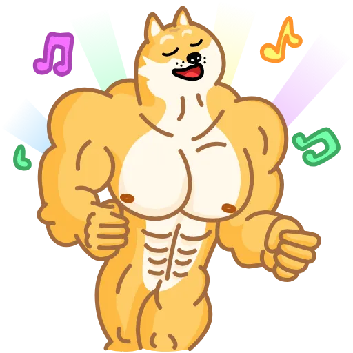 🕺 Стикер «Doge» для Telegram