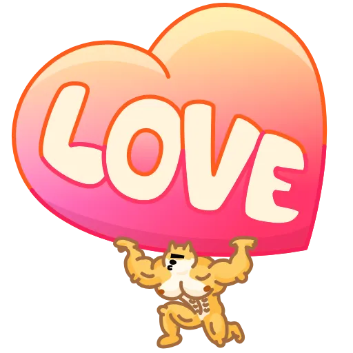 ❤️ Стикер «Doge» для Telegram