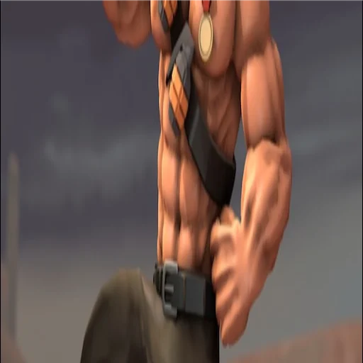 💪 Стикер «Muscle guys TF2» для Telegram