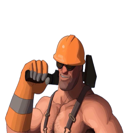 💪 Стикер «Muscle guys TF2» для Telegram