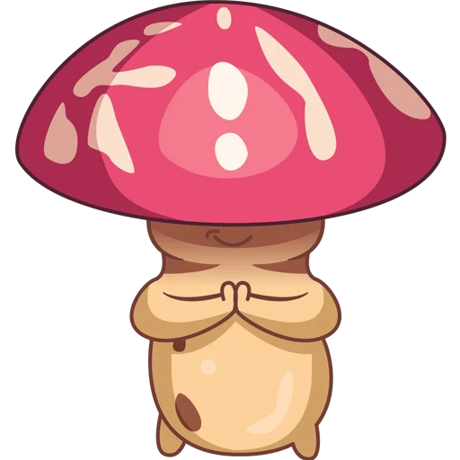 🔪 Стикер «Mushroom Boy» для Telegram