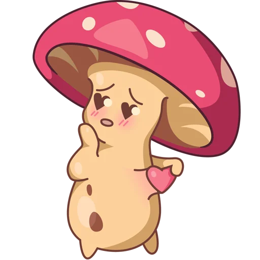 😍 Стикер «Mushroom Boy» для Telegram