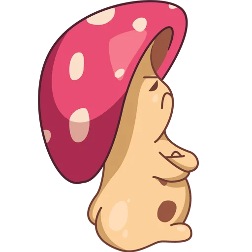 😤 Стикер «Mushroom Boy» для Telegram