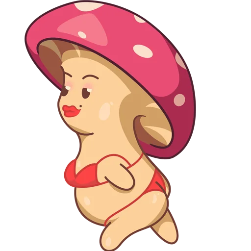 😎 Стикер «Mushroom Boy» для Telegram