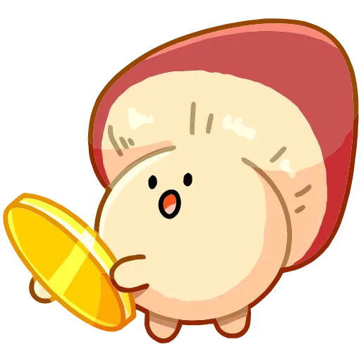 💰 Эмодзи «Грибосики» для Telegram