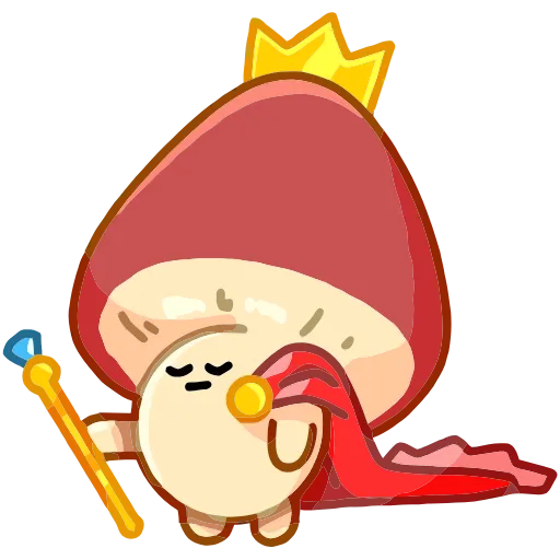 🍄 Эмодзи «Грибосики» для Telegram
