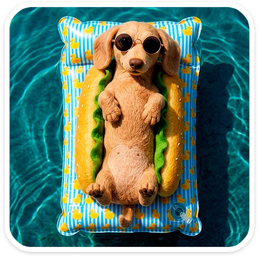 🐶 Стикер «Горчуня» для Telegram