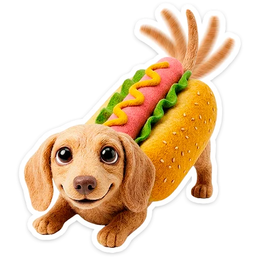 🐶 Стикер «Горчуня» для Telegram