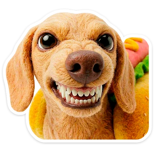 🐶 Стикер «Горчуня» для Telegram