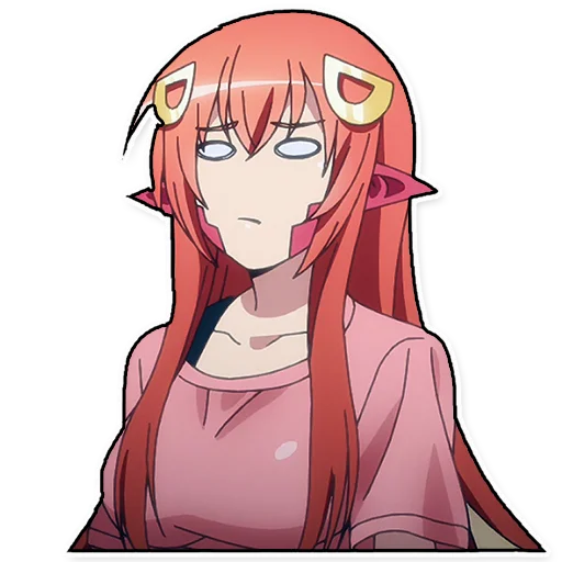 Стикерпак Monster Musume -Mīa для Telegram — скачать