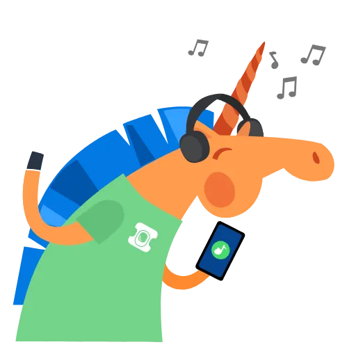 Стикерпак Unicorn для Telegram — скачать