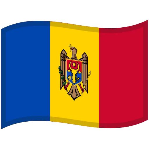 🇲🇩 Эмодзи «2) + ещё немного» для Telegram