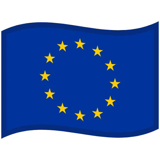 🇪🇺 Эмодзи «2) + ещё немного» для Telegram