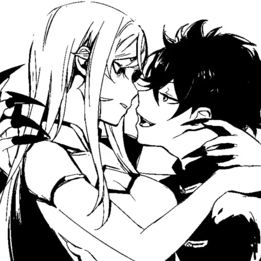 Стикерпак love manga для Telegram — скачать