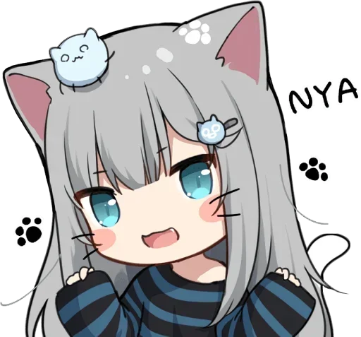 💖 Стикер «Нацуки Амаги Natsuki Amagi» для Telegram