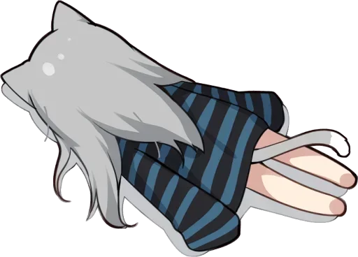 😵 Стикер «Нацуки Амаги Natsuki Amagi» для Telegram