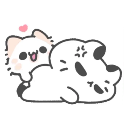🫂 Стикер «myaowl» для Telegram