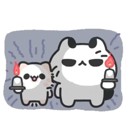 😈 Стикер «myaowl» для Telegram