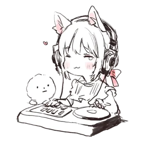 🎧 Стикер «myawexny» для Telegram