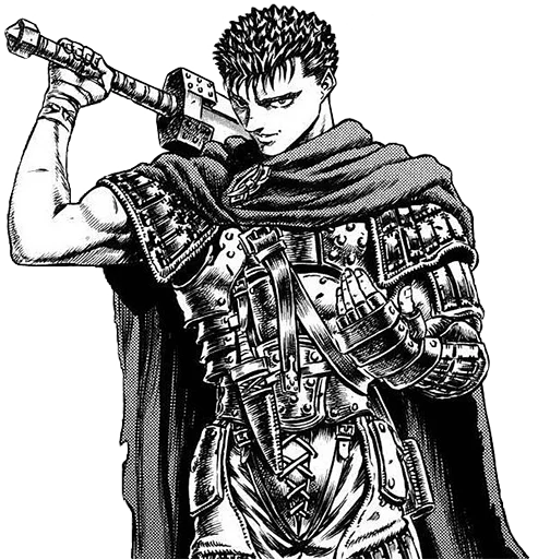 😅 Стикер «berserk!» для Telegram