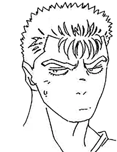 😕 Стикер «berserk!» для Telegram