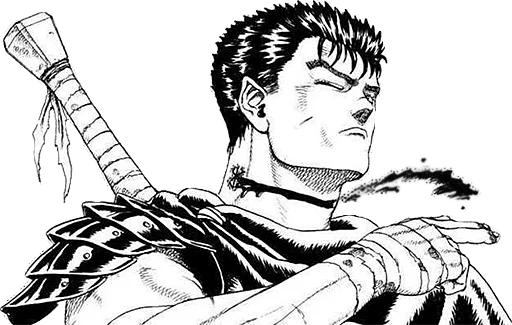 🤜 Стикер «berserk!» для Telegram