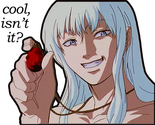 Стикерпак berserk! для Telegram — скачать