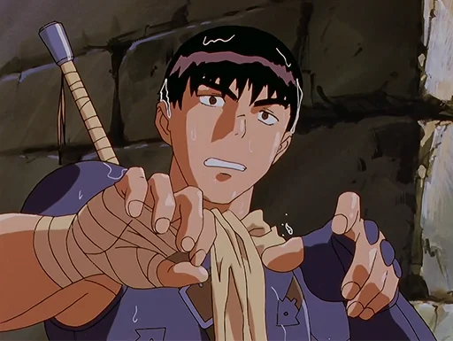 🥶 Стикер «berserk!» для Telegram