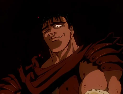 😌 Стикер «berserk!» для Telegram