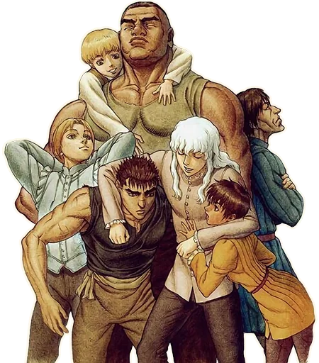 👨‍👩‍👦 Стикер «berserk!» для Telegram